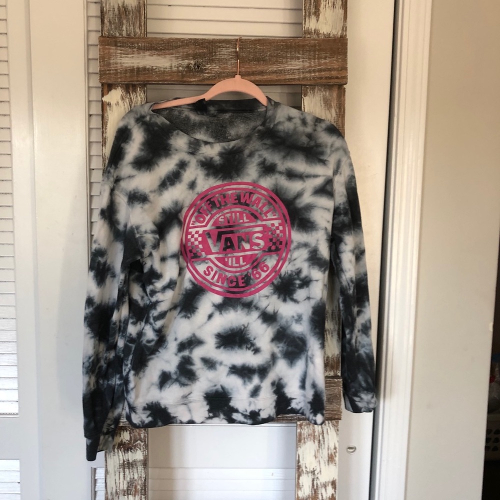 vans pullover tie-dye